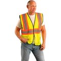 Occunomix OccuNomix Value Mesh Two Tone Hi-Vis Vest, Class 2, Hi-Vis Yellow, L/ XL, ECO-GC2T-YL/XL ECO-GC2T-YL/XL